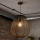 Brilagi - Lampada a sospensione LED su cavo ARVEN 1xE27/8W/230V Ø 37 cm nero