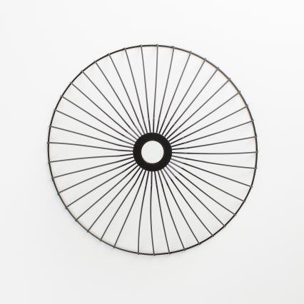 Brilagi - Lampada a sospensione LED su cavo CERIA WIRE 1xE27/40W/230V Ø 45 cm nero