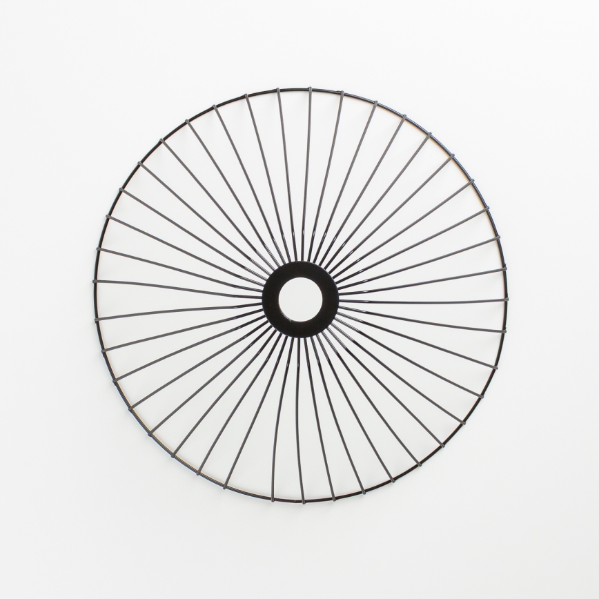 Brilagi - Lampada a sospensione LED su cavo CERIA WIRE 1xE27/40W/230V Ø 45 cm nero