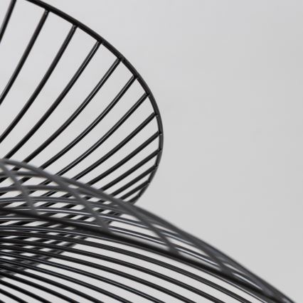 Brilagi - Lampada a sospensione LED su cavo CERIA WIRE 1xE27/40W/230V Ø 60 cm nera