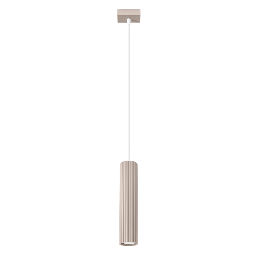 Brilagi - Lampada a sospensione LED su cavo CRESTO 1xGU10/10W/230V taupe