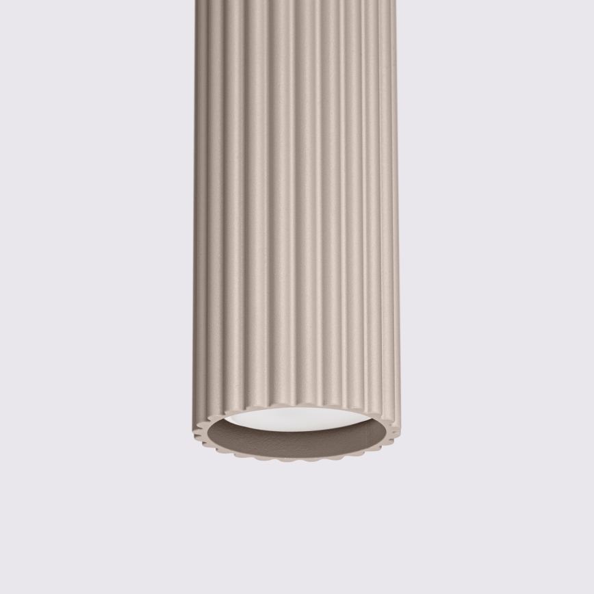 Brilagi - Lampada a sospensione LED su cavo CRESTO 1xGU10/10W/230V taupe