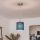 Brilagi - Lampada a sospensione LED su cavo NUBILA 1xE27/60W/230V Ø 14 cm blu scuro