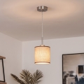 Brilagi - Lampada a sospensione LED su cavo NUBILA 1xE27/60W/230V Ø 14 cm marrone