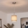 Brilagi - Lampada a sospensione LED su cavo NUBILA 1xE27/60W/230V Ø 14 cm marrone