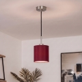 Brilagi - Lampada a sospensione LED su cavo NUBILA 1xE27/60W/230V Ø 14 cm nero/rosso pompeiano
