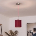 Brilagi - Lampada a sospensione LED su cavo NUBILA 1xE27/60W/230V Ø 14 cm rosso pompeiano