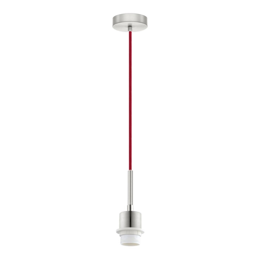 Brilagi - Lampada a sospensione LED su cavo NUBILA 1xE27/60W/230V Ø 14 cm rosso pompeiano