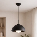 BRILAGI - Lampada a sospensione su cavo COSMO 1xE27/60W/230V Ø 30 cm nera