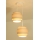 Brilagi - Lampada a sospensione su cavo RESNA 2xE27/60W/230V Ø 30 cm beige