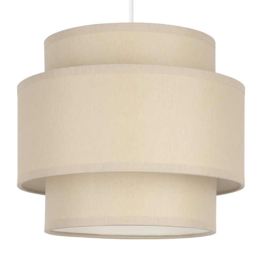 Brilagi - Lampada a sospensione su cavo RESNA 2xE27/60W/230V Ø 30 cm beige