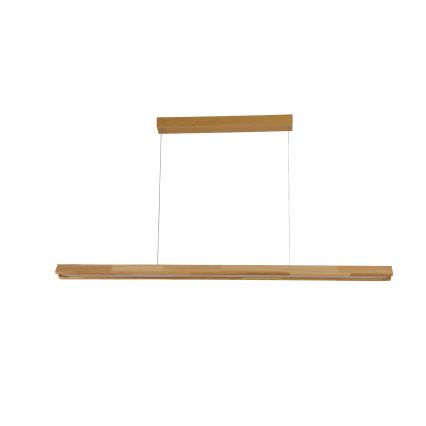 Brilagi - Lampada a sospensione su cavo UMEA WOOD LED/30W/230V 120 cm in legno