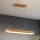 Brilagi - Lampada a sospensione su cavo UMEA WOOD LED/30W/230V 70x20 cm legno