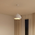 BRILAGI - Lampada a sospensione su cavo WABI SABI 1xE27/40W/230V diam. 32 cm bianca