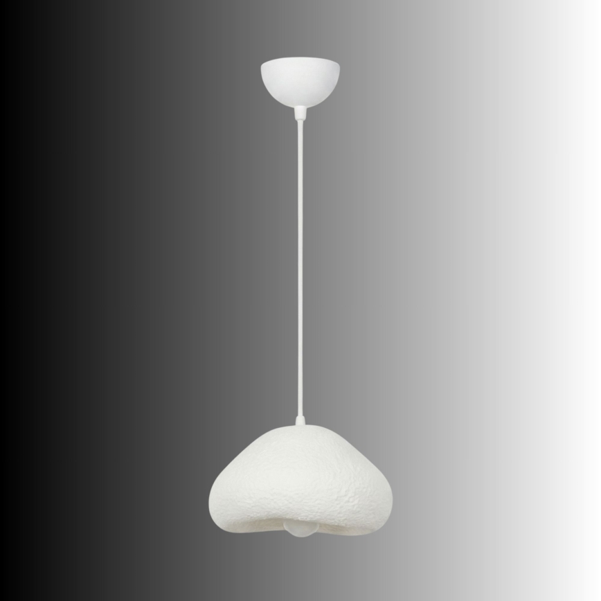 Brilagi - Lampada a sospensione su cavo WABI SABI 1xE27/40W/230V diam. 32 cm bianca