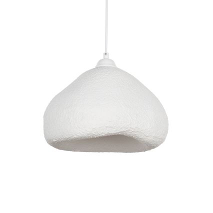 Brilagi - Lampada a sospensione su cavo WABI SABI 1xE27/40W/230V diam. 32 cm bianca