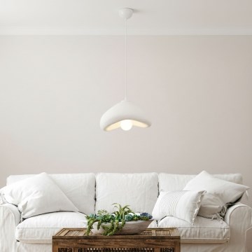 Brilagi - Lampada a sospensione su cavo WABI SABI 1xE27/40W/230V Ø 30 cm bianca