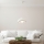 Brilagi - Lampada a sospensione su cavo WABI SABI 1xE27/40W/230V Ø 30 cm bianca