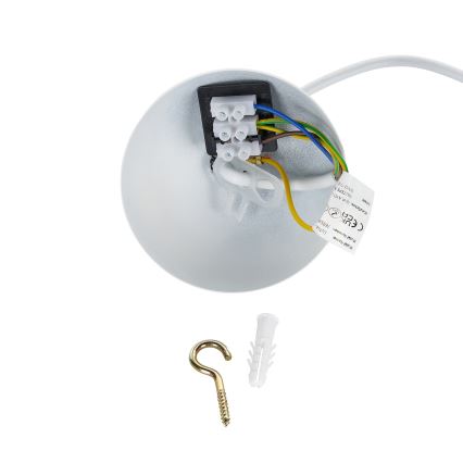 Brilagi - Lampada a sospensione su cavo WABI SABI 1xE27/40W/230V Ø 30 cm bianca