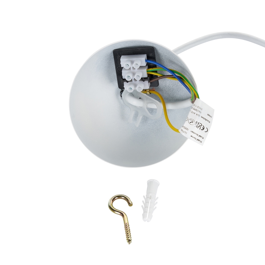 Brilagi - Lampada a sospensione su cavo WABI SABI 1xE27/40W/230V Ø 30 cm bianca