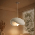 BRILAGI - Lampada a sospensione su cavo WABI SABI 1xE27/60W/230V Ø 40 cm bianca