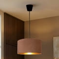 Brilagi - Lampada a sospensione VELVET su cavo 1x E27/60W/230V Ø 40 cm beige/oro