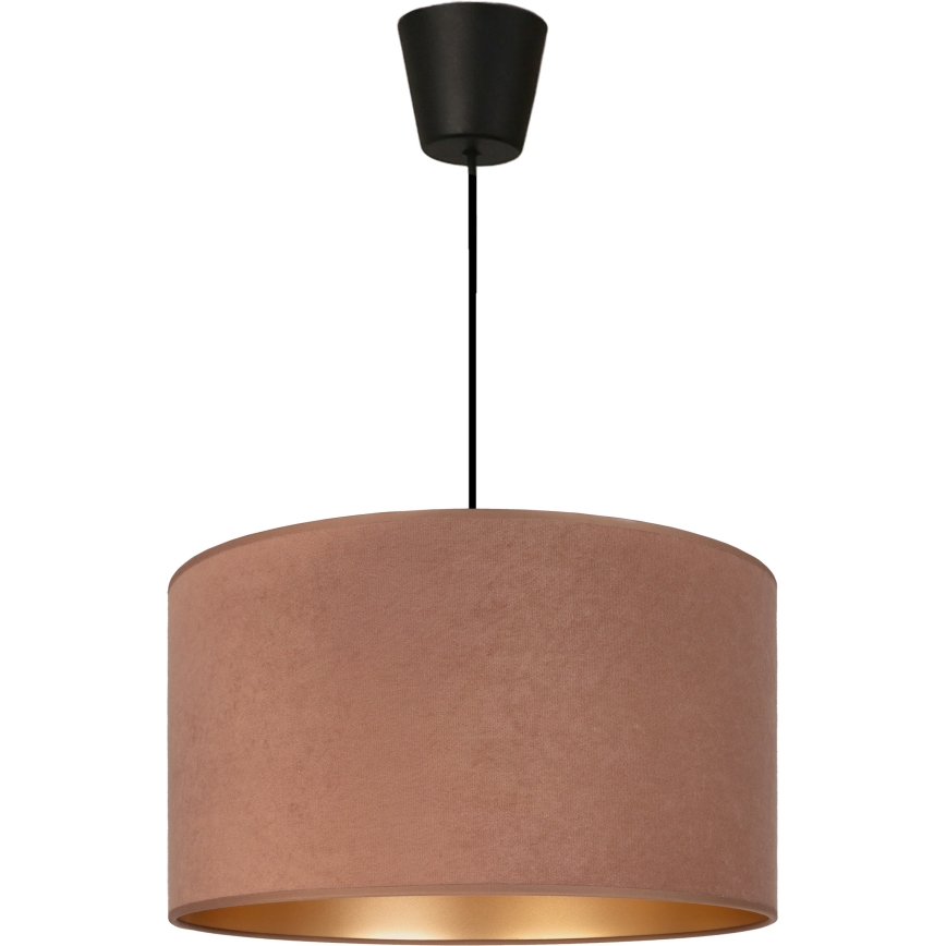 Brilagi - Lampada a sospensione VELVET su cavo 1x E27/60W/230V Ø 40 cm beige/oro