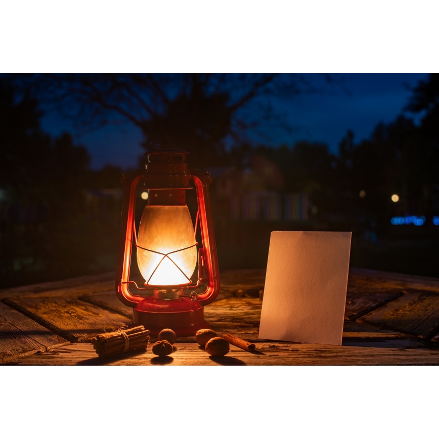 Brilagi - Lampada ad olio LANTERN 31 cm rosso