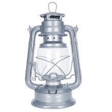 Brilagi - Lampada ad olio LANTERNA 28 cm argento