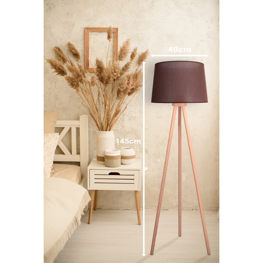 Brilagi - Lampada con piedistallo PARDEONE 1xE27/40W/230V
