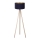 Brilagi - Lampada con piedistallo VELVET 1xE27/60W/230V beige/blu