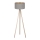 Brilagi - Lampada con piedistallo VELVET 1xE27/60W/230V beige/grigio