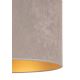 Brilagi - Lampada con piedistallo VELVET 1xE27/60W/230V beige/grigio