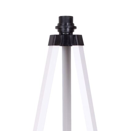 Brilagi - Lampada con piedistallo VELVET 1xE27/60W/230V bianco/beige