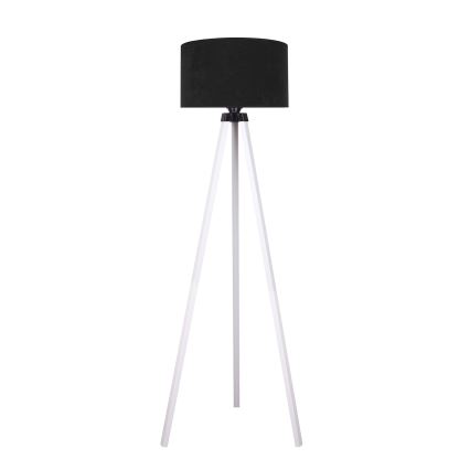 Brilagi - Lampada con piedistallo VELVET 1xE27/60W/230V bianco/nero