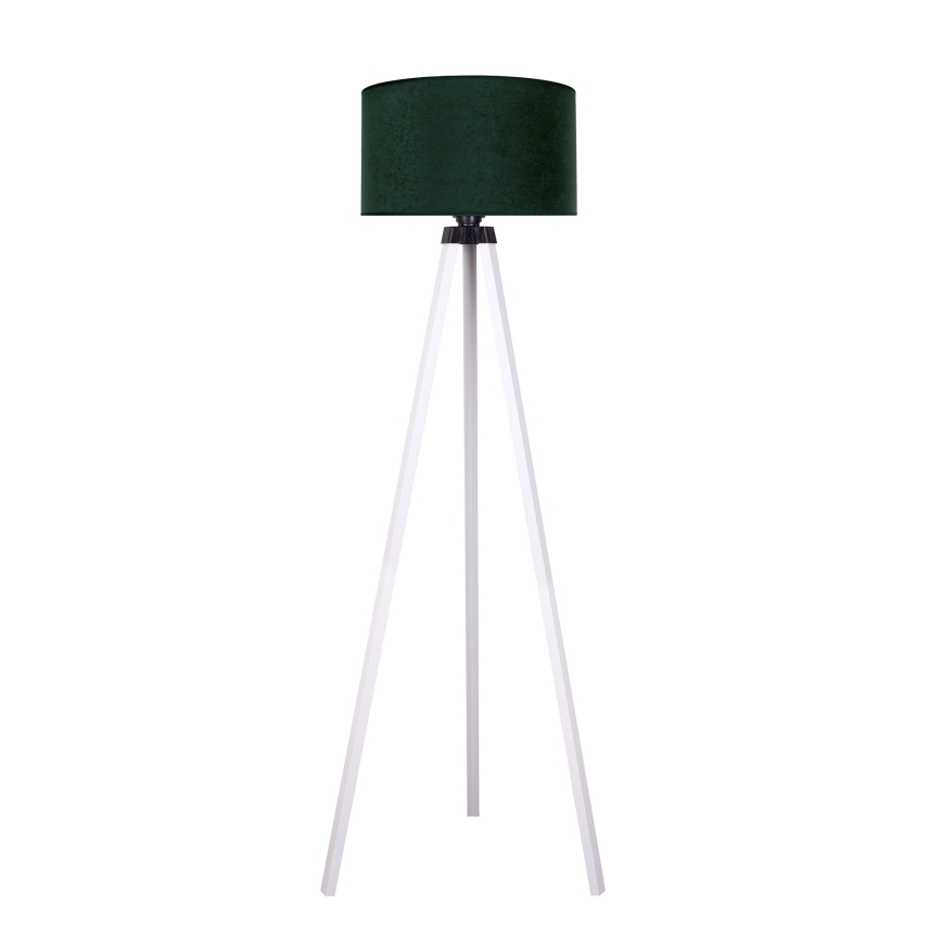 Brilagi - Lampada con piedistallo VELVET 1xE27/60W/230V bianco/verde