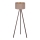 Brilagi - Lampada con piedistallo VELVET 1xE27/60W/230V marrone/beige