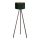 Brilagi - Lampada con piedistallo VELVET 1xE27/60W/230V marrone/verde