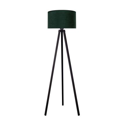 Brilagi - Lampada con piedistallo VELVET 1xE27/60W/230V nero/verde