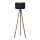 Brilagi - Lampada con piedistallo VELVET 1xE27/60W/230V wenge/blu