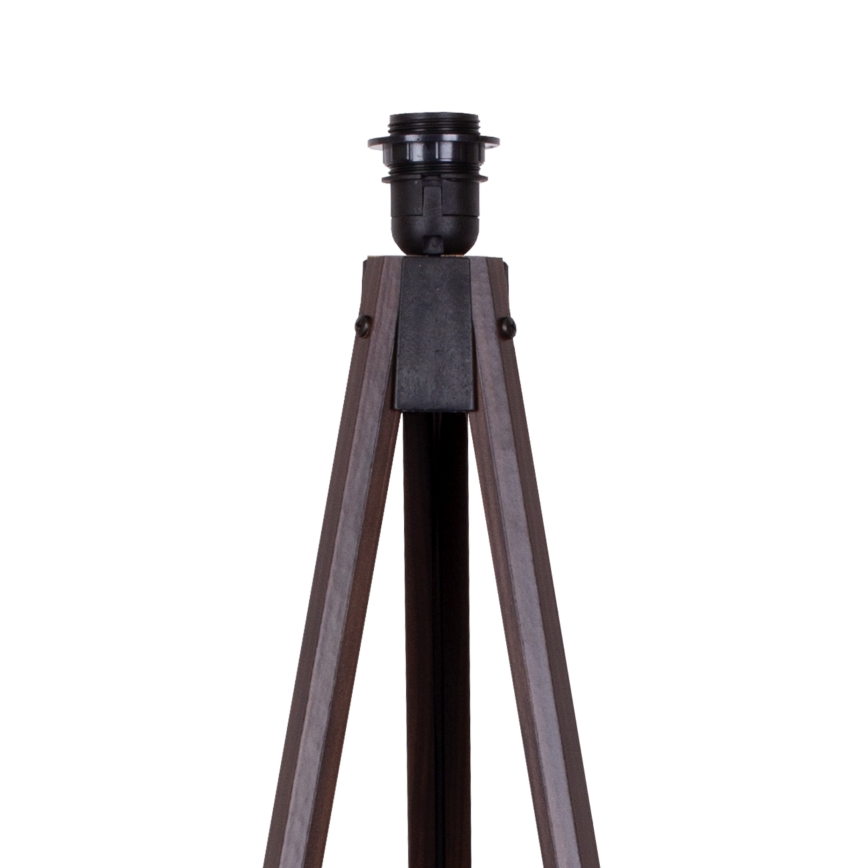 Brilagi - Lampada con piedistallo VELVET 1xE27/60W/230V wenge/nero