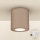 Brilagi - Lampada da bagno LED RGBW dimmerabile MIA 1xGU10/4,8W/230V 3000K 84x80 mm beige IP54 + telecomando