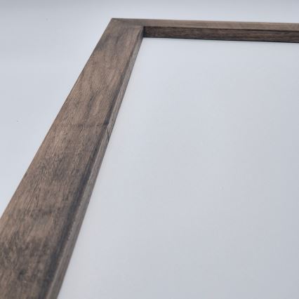 Brilagi - Plafoniera da bagno LED WOODY FRAME LED/50W/230V 120x30 cm IP44 rovere/noce