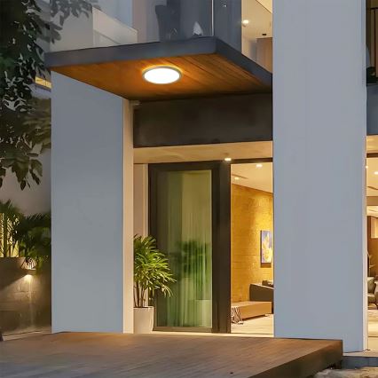 Brilagi - Plafoniera da bagno LED ULTRA SLIM LED/12W/230V Ø 22,5 cm dorata IP54