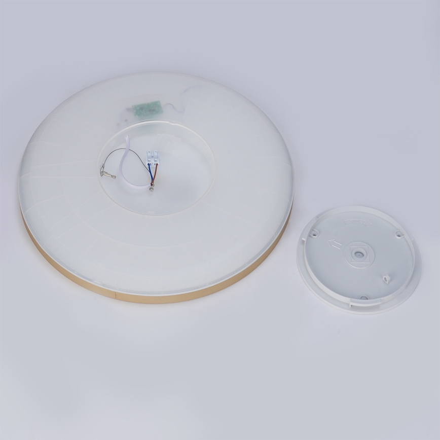 Brilagi - Plafoniera da bagno LED ULTRA SLIM LED/24W/230V Ø 42 cm oro IP54