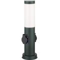 Brilagi - Lampada da esterno con 2 portalampade, 1xE27/15W/230V, 40 cm, IP44, antracite