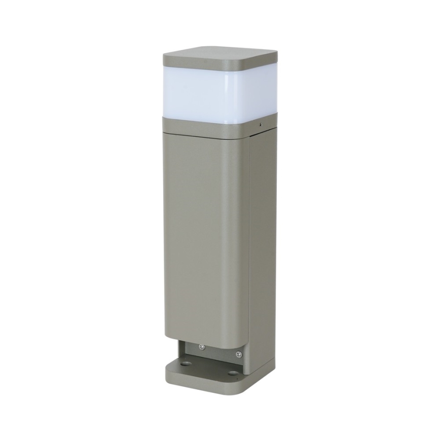 BRILAGI - Lampada da esterno con 2 prese SCHUKO PILLAR 1xG9/11W/230V IP44 grigia