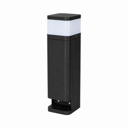 BRILAGI - Lampada da esterno con 2 prese SCHUKO PILLAR 1xG9/11W/230V IP44 nera