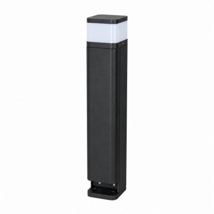 BRILAGI - Lampada da esterno con 2 prese SCHUKO PILLAR 1xG9/11W/230V IP44 nera