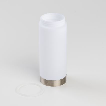 BRILAGI - Lampada da esterno con presa elettrica ELIA 1xE27/20W/230V IP44 50 cm cromo satinato